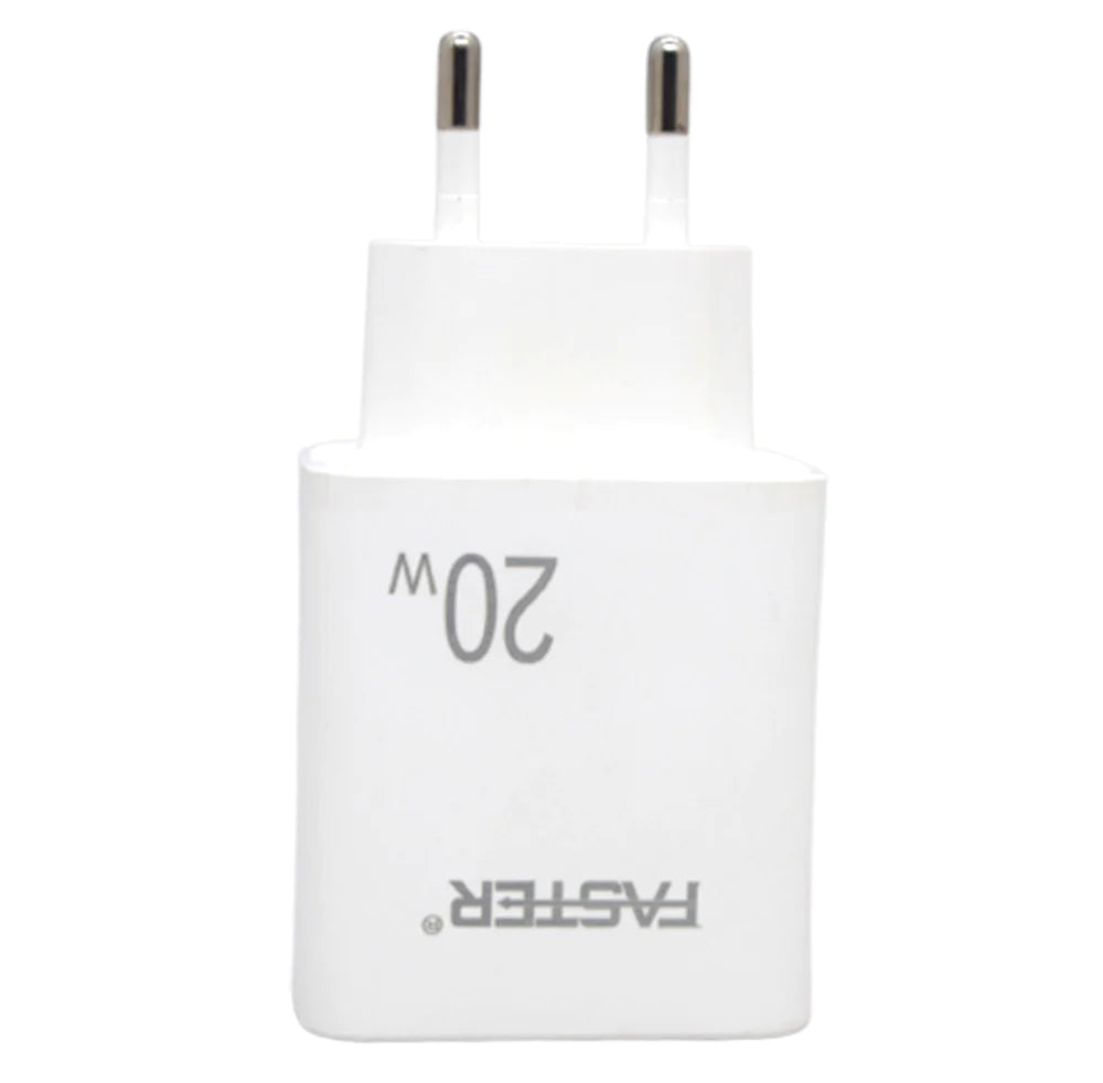 FASTER FC-11QC Fast Wall Charger 20W Qualcomm QC 3.0A FASTER FC-11QC Fast Wall Charger 20W Qualcomm QC 3.0A